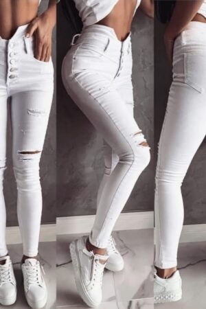 Pantalon de blugi Evline